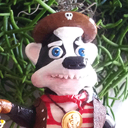 Captain Skunk 3D printed model