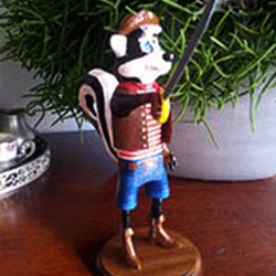 Captain Skunk 3D printed model