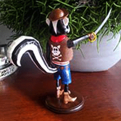 Captain Skunk 3D printed model