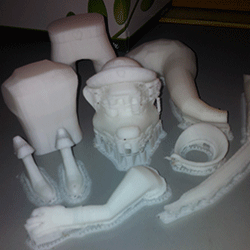 Captain Skunk 3D printed model