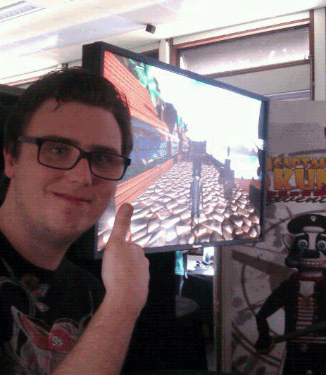 Picture of me at my graduation expo